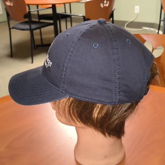 Teachers College Columbia University Embroidered Clean up Strapback Hat Cap